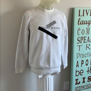 chaos is king sweater